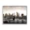 Stupell Industries New York Evening City Skyline Brooklyn Bridge Manhattan Framed Wall Art